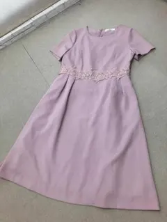 （K09412）ギャラリービスコンティ　フラワー　レース　ワンピース　2