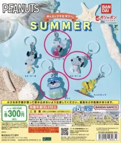 PEANUTS めじるしアクセサリー SUMMER スヌーピーA C オラフ