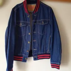 RCWB リブ付きデニムジャケット S