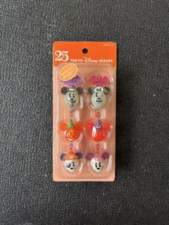 ディズニーリゾート　ストラップ　25周年　ハロウィンストラップ
