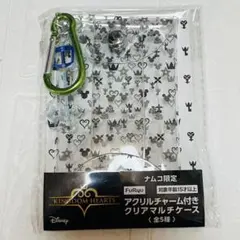 KINGDOM HEARTS アクリルチャーム付き クリアマルチケース
