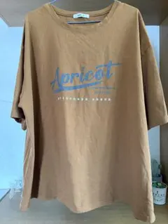 8/31までの価格♦︎soulberry♦︎Apricot ロゴプリント Tシャツ