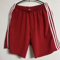 アディダス　ショートパンツ　ハーフパンツ　XL 赤　スポーツ　格闘技のサムネイル