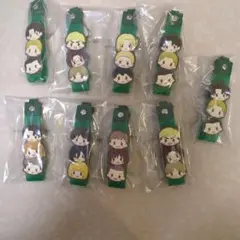 進撃の巨人　一番くじ　I賞ぽこっとちゃーむ　9点セット
