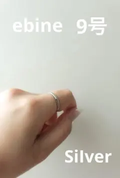 【ebine 】2mm SimpIe Ring 9号