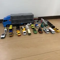 トミカまとめ売り　トミカおかたづけコンボイ　郵便局付き