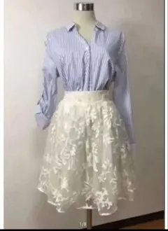 女性M位《LOWRYS FARM》（花柄）スカートのサムネイル