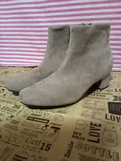 22.5㎝スエード ショートブーツ