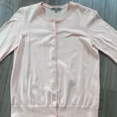 ユニクロクルーネックカーディガン　12ピング