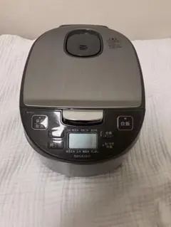 SHARP炊飯器　KS-S10J 説明書付きのサムネイル