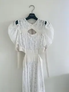 スナイデル　 ホワイト レース ワンピース