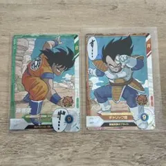 ドラゴンボールダイバーズ40周年 アドバンスパック 悟空 ベジータ SR