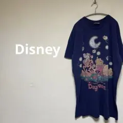 Disney Tシャツ くまのプーさん　ネイビー