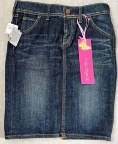 新品　UNIQLO タイトデニムスカート ウエスト61