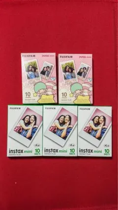 星*様 チェキ　フィルム　instax mini 10枚入りが5個