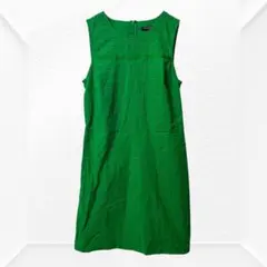 1967☆BANANA REPUBLIC ワンピース　グリーン　ノースリーブ　0