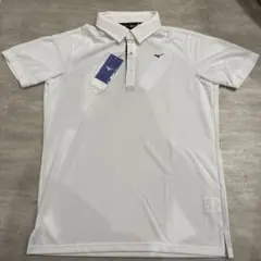 MIZUNO GOLF ポロシャツ ホワイト Mサイズのサムネイル