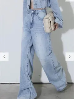 ラインストーンデニム ANDREA&Co【完売品】