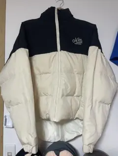 kaoyorinakami ダウンジャケット Mサイズ ブラック/ホワイト