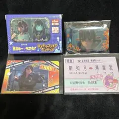 銀河特急ミルキー・サスウェイ ラメキラスクエア缶バッジ カード