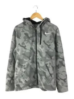 ナイキ カモフラージュ ジップパーカー 543474-010 裏起毛 Lサイズ