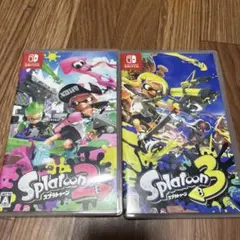 Splatoon2 Splatoon3 ソフト　セット　スプラトゥーン