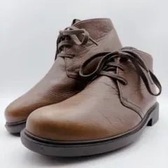 希少✨CAMPER カンペール チャッカブーツ シボ革 レザーシューズ ブラウンのサムネイル