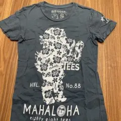 88 tees レディースTシャツ Sサイズ　ネイビー