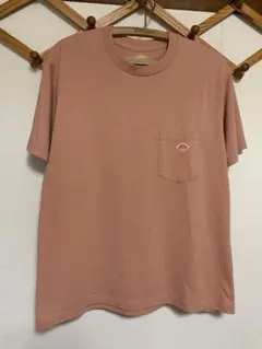 『美品』 ＤAＮＴＯＮ　ダントンＴシャツ Ｌ レディース　ピンク　綿５０％のサムネイル