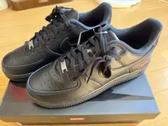 Nike Air Force 1 Supreme ブラック シュプフォース