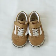 VANS バンズ　オールドスクール　キッズ　スニーカー　キャメル