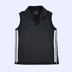 264 PGG 新品タグ付き ノースリーブポロシャツ ネイビー サイズ00