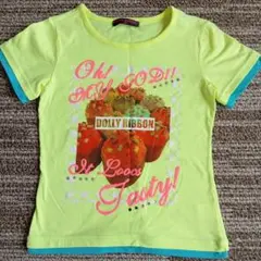 DOLLY RIBBON 蛍光イエロー Tシャツ 150cm