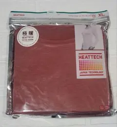 ユニクロ 極暖ヒートテック長袖クルーネックT WOMEN XL 濃いめピンク