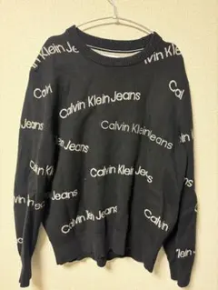 Calvin Klein 黒 ニットセーター Mのサムネイル