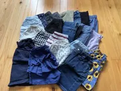 UNIQLO GU など 130cm ハーフパンツ、スカート、パンツ　まとめ売り