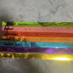 2/5中の購入で翌日発送 FRUITSZIPPER 東京ドーム 銀テープ 7種 - メルカリ