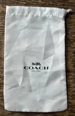 COACH コーチ 保存袋 巾着袋 ホワイトのサムネイル