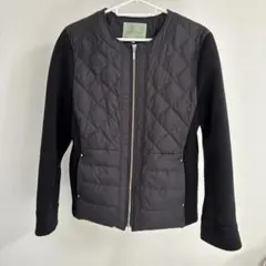 Petit Honfleur ノーカラージャケット 9サイズ ブラック