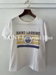 サンローラン パームツリープリントTシャツ WHT/L - メルカリ