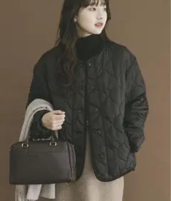 【新品】瓢箪キルト中綿ブルゾン ジャケット