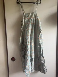 kutir チェックキャミワンピ レイヤードのサムネイル