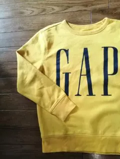 GAPKids　ロゴスウェットトレーナー　140　　イエロー