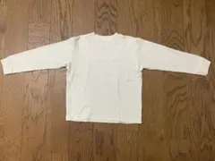 無印良品　両面起毛クルーネック長袖Ｔシャツ 130㎝