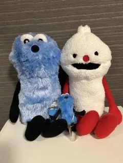 パペットスンスン おすわりBigぬいぐるみ スンスン＆ノンノン セット おまけ付