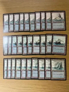 アイスエイジの島/Island 英語絵柄別30枚セット ICE 土地