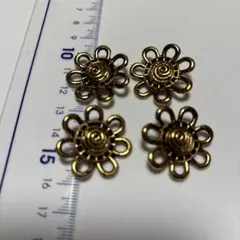 早い物勝ち！4分 x 20枚【菊紋金具】 祭り、神殿、神輿、仏壇、真鍮