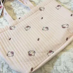 イブルトートバッグ Lハローキティ手提げピンク