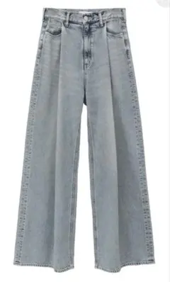 広瀬すず× clane tuck wide denim pants 1のサムネイル