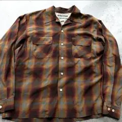 【シュガーケーン】ユニオンメイド 東洋エンタープライズ オンブレチェックシャツ